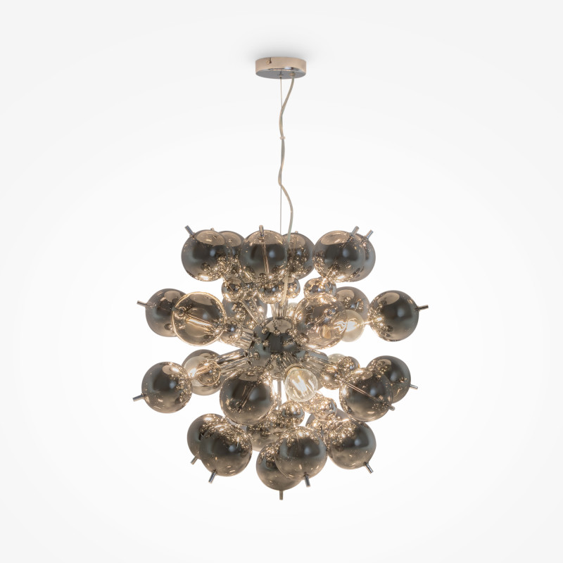 Подвесная люстра Maytoni Bolla MOD133PL-06CH, диаметр 57 см, хром