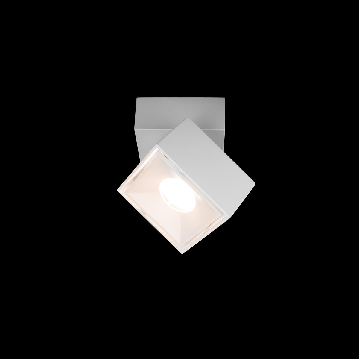 Накладной светильник 9*7,5*7,5 см, 1*LED*12W 4000K LOFT IT Focus 10323/B White белый