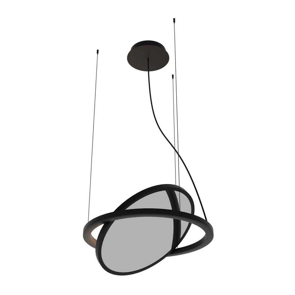 Подвес *50-150 см, 1*LED, 30W, 4000K, Favourite Pany 4636-1P, черный матовый