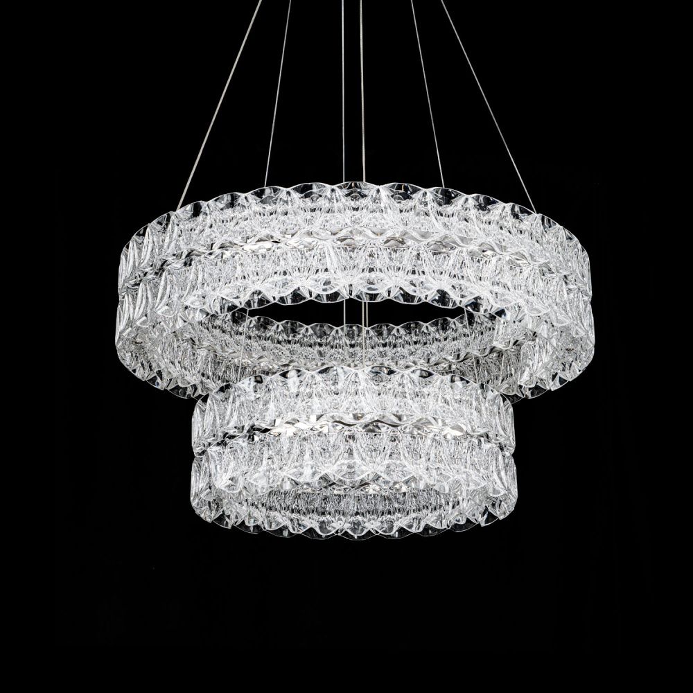 Люстра *60*13 см, LED*75W, 3000-6000K, Modelux  ML.8185.600.400 CR, Хром