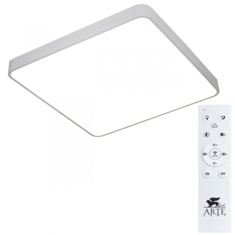 Светильник 60 см, 100W, 2700K  Arte Lamp Scena A2669PL-1WH белый