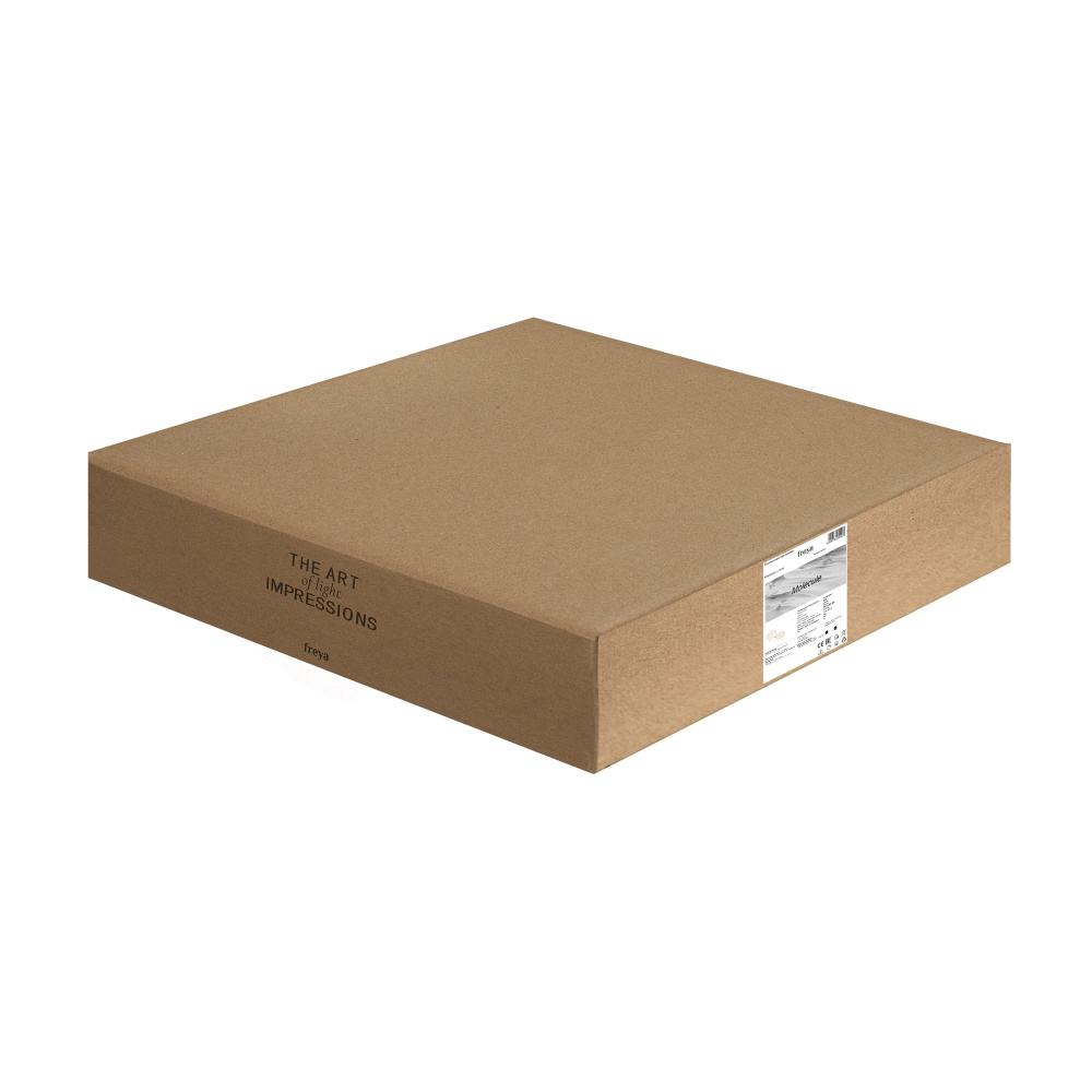 Светильник 50*34*-5 см, *LED*56W, 3000-7000K, Freya Молекула/Molecule FR6080CL-L76W, Белый