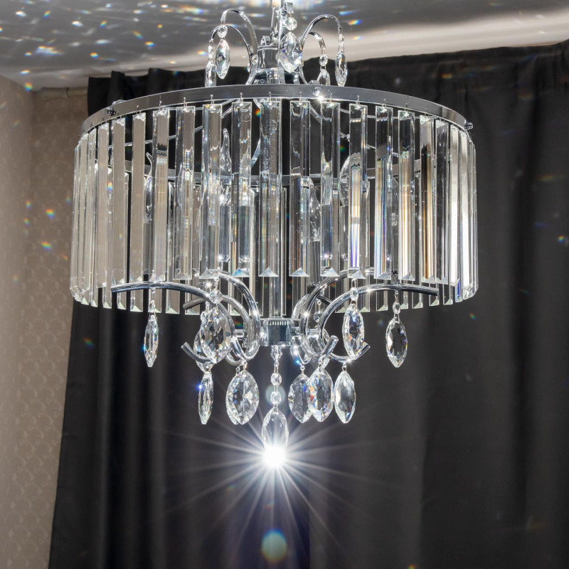 Люстра 48 см Citilux Инга CL335161 хром