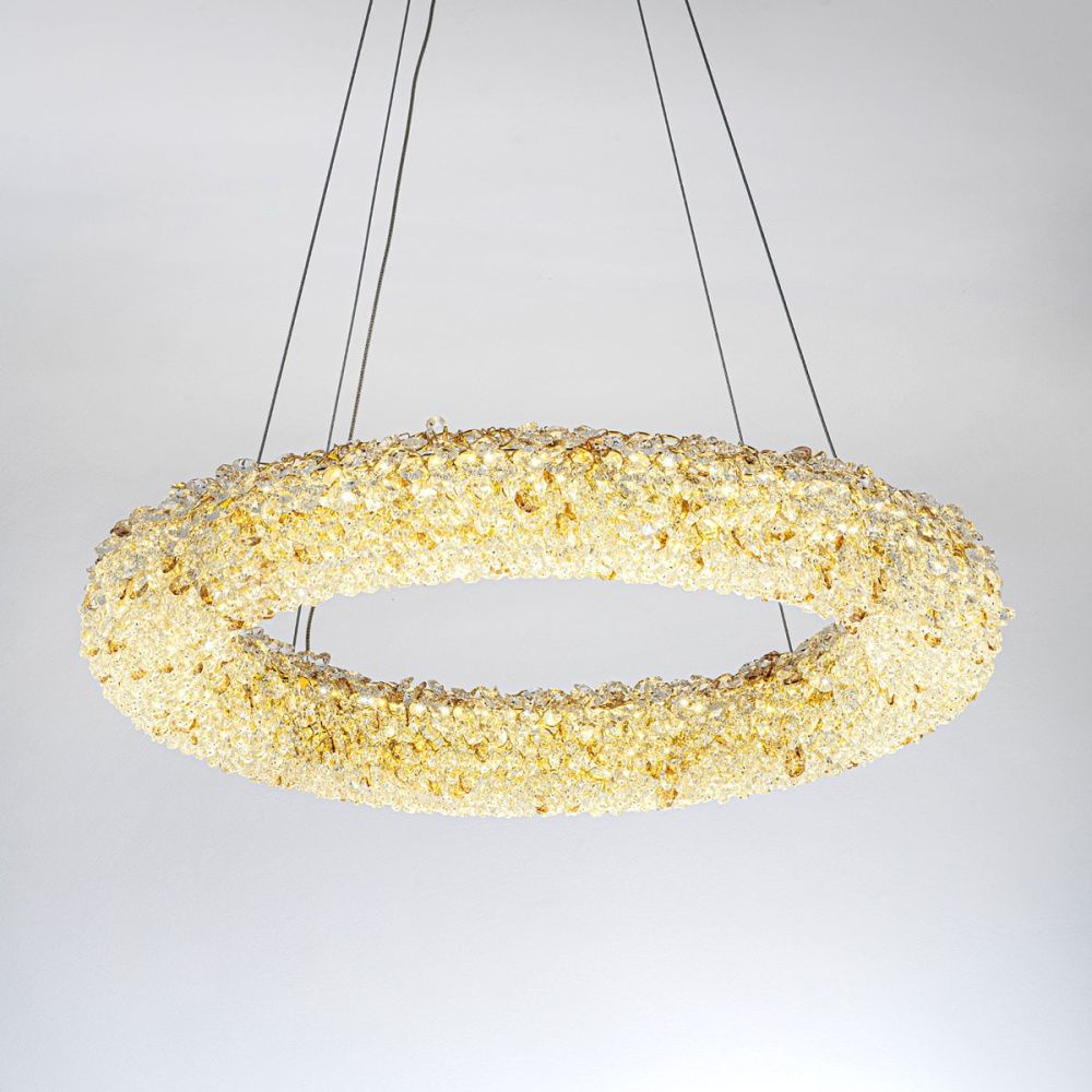 Подвесной светильник 60*30/100 см, LED 120W 2700-4600К MODESTYLE MS.6000.600 GD золото