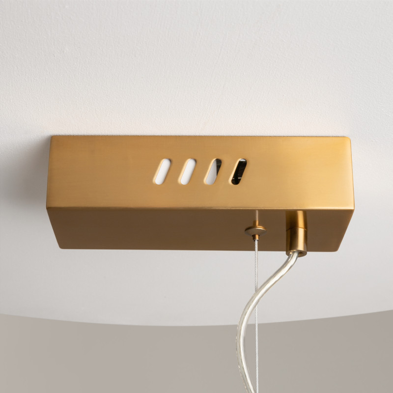 Линейный светильник 7*7*130 см, LED, 3000К, Maytoni Loom MOD258PL-L20BS3K латунный
