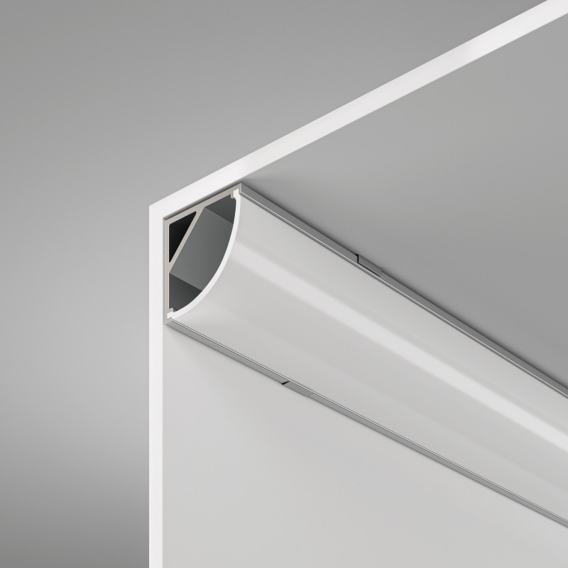 Алюминиевый профиль  Накладной 2000*16*16 мм Maytoni Technical Led Strip ALM008S-2M Серебро, цена за штуку