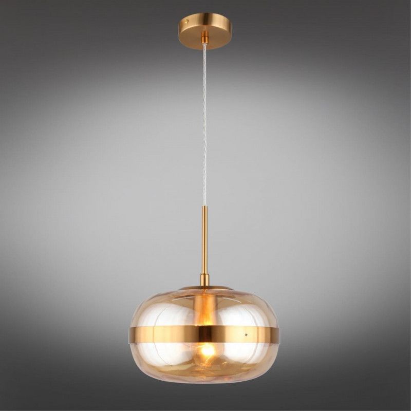 Подвесной светильник 25*40-150 см, 1*E27, 40W, Aployt GABRIELA APL.305.16.01, бронзовый