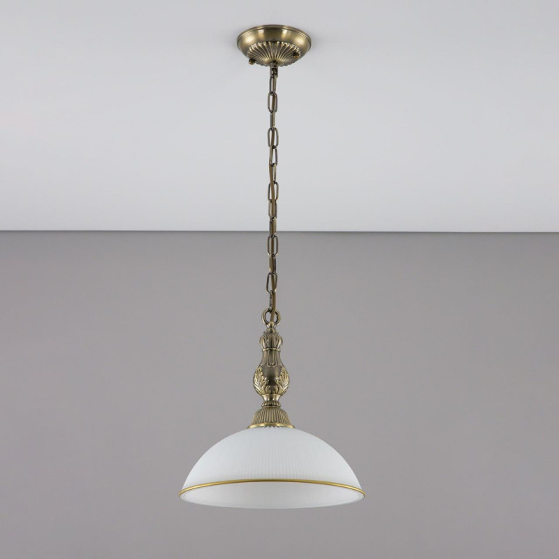 Светильник подвесной 30*100 см, 1*E27*75 W, Бронза Citilux Адриана CL405213