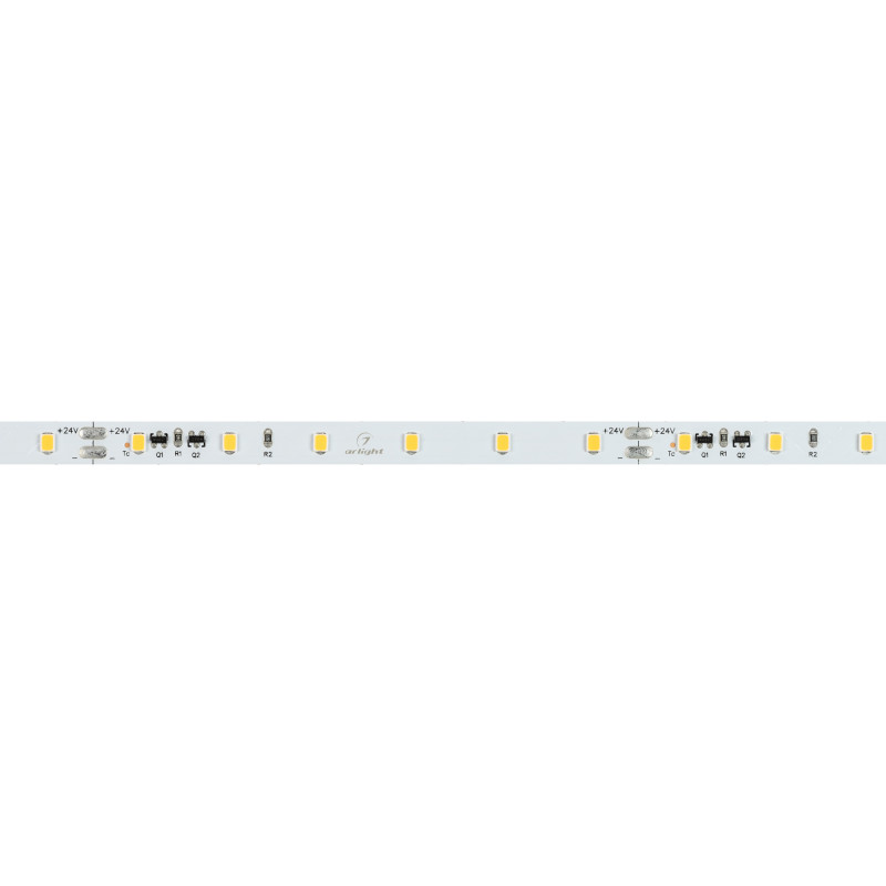 Лента IC-A60-8mm 24V Warm3000 (4.8 W/m, IP20, 2835, 10m) (Arlight, стабилизированная) 037957. Цена указана за 10 метров. Продается кратно 10 метрам.