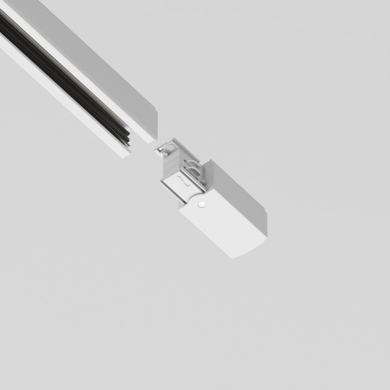 Токопровод для шинопровода Maytoni 3 phase track system TRA005B-31W-L, белый