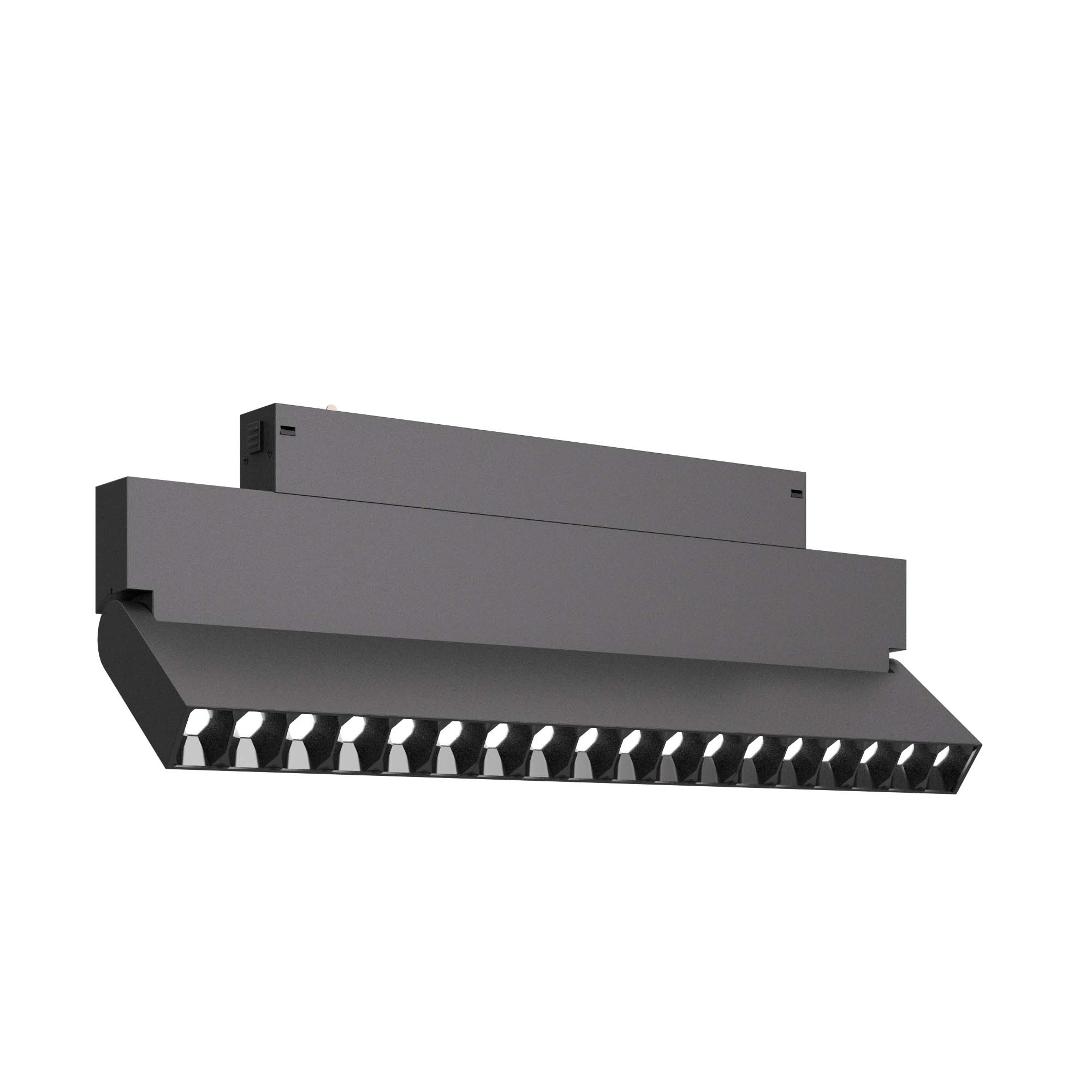 Светильник 37*2,6*14- см, 1*LED, 18W, 3000K ST Luce Skyline 220 ST686.436.18, черный