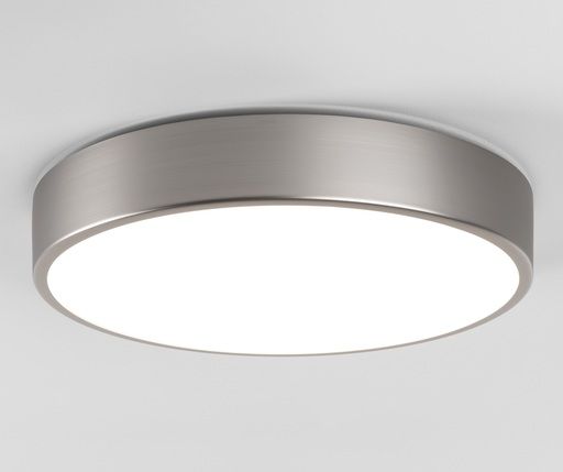 Светодиодный настенно-потолочный светильник для ванной комнаты Astro 8001 Mallon, никель, белый, d-33см