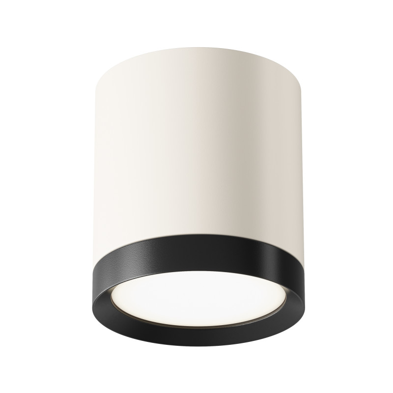 Светильник 9 см, Maytoni Hoop C086CM-GX53-MRD-WB, белый-черный
