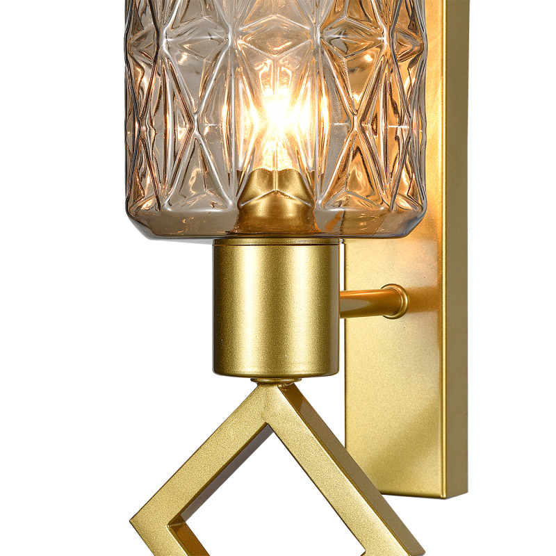 Бра 32 см, Indigo Preda 13025/1W Gold V000468, золото, 13025/1W Gold