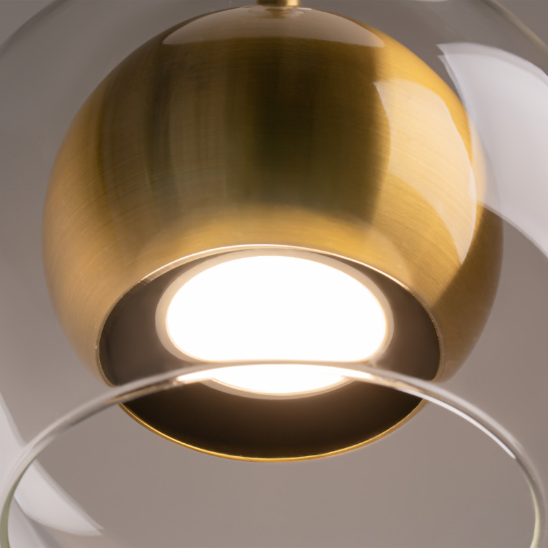 Подвесной светильник 16*74*362,5 см, 1 GU10*28W Ros MOD227PL-01BS Maytoni, Латунь