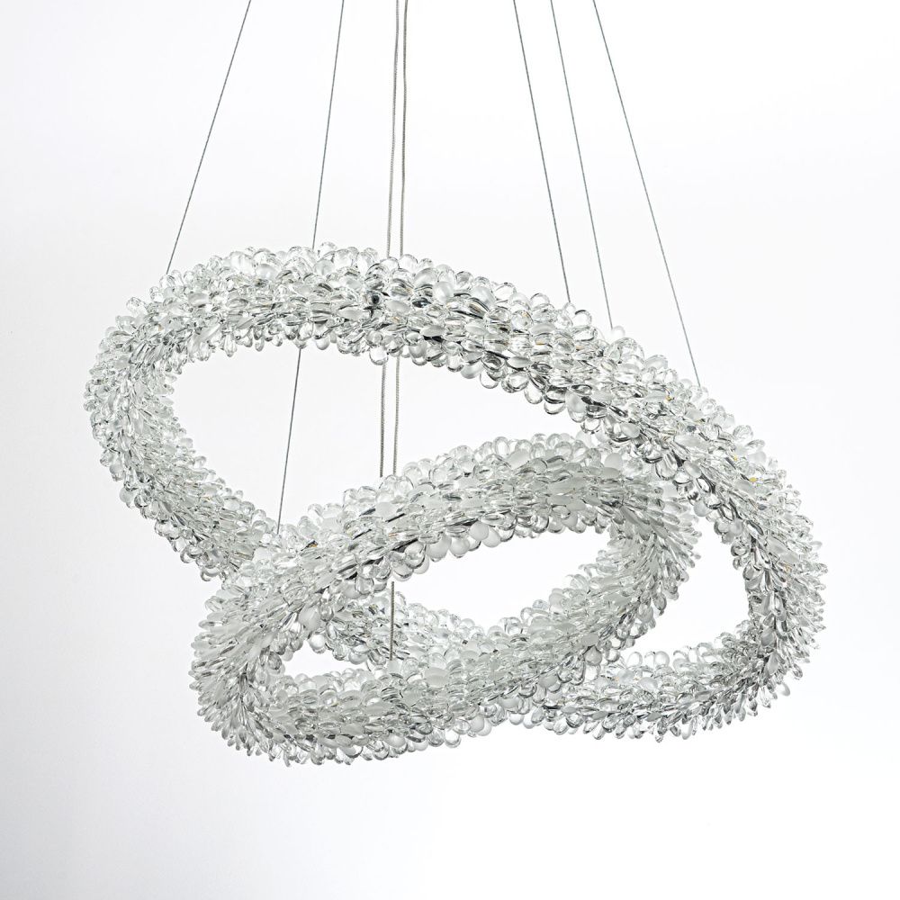 Подвесной светильник 60*20/190 см, LED 105W 3000-6000K MODESTYLE MS.5002.600.400 CR хром