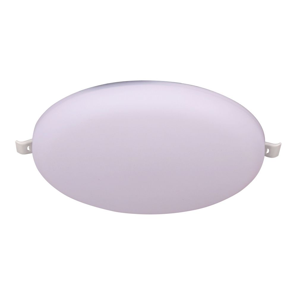 Светильник встраиваемый 12*1,7 см, вр 5,5-9,5 см, *LED*15W, 4000K, Mantra Algarve MAN8685, белый