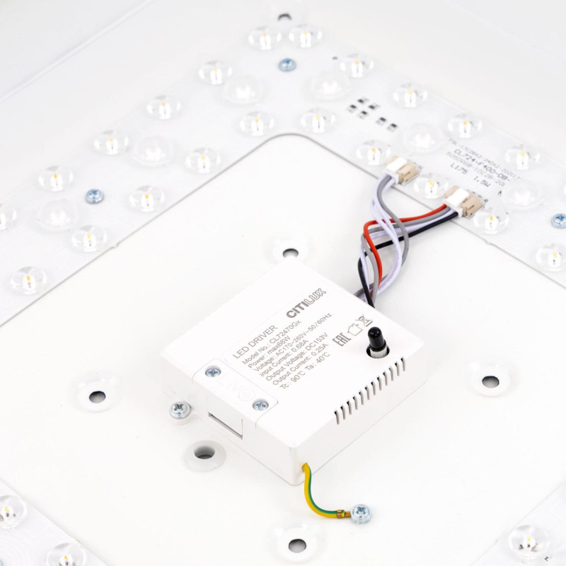 Cветильник 40 см, 70W, 3000-5500K, Citilux Купер CL724K70G1 RGB, черный
