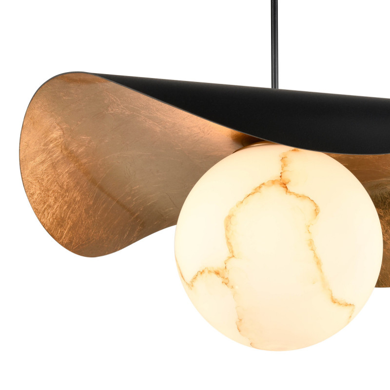 Подвесной светильник  40*150 см, 1*E27 золото Vele Luce Aronos VL5734P11