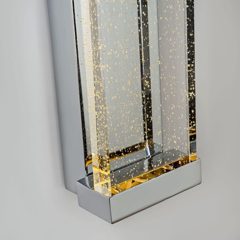 Настенный светильник 10*42 см, LED 12W 3000-6000K MODELUX ML.544.420 CR хром