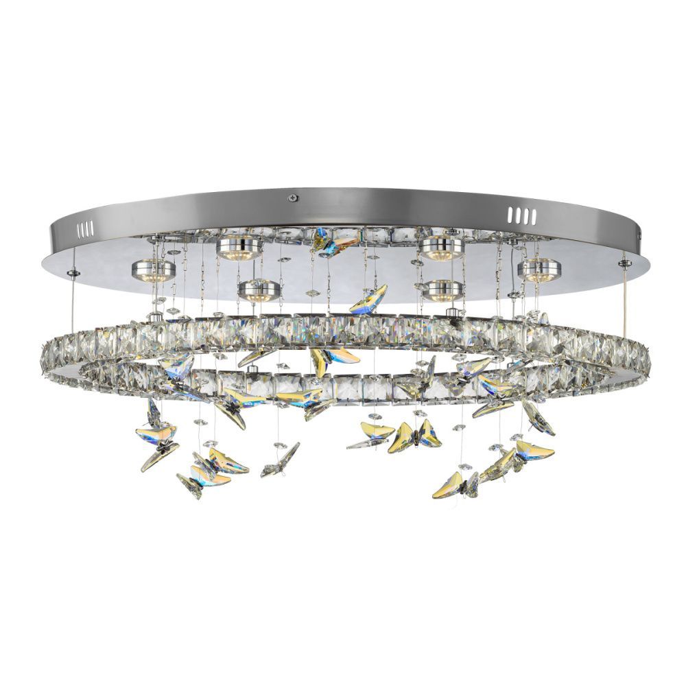 Светильник 60 см, 36W, 3000-5500K, Citilux ETERA CL322050 LED, хром