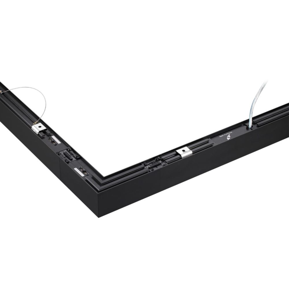 Светильник соединитель «L»  14*14*6- см, 1*LED*8W, 3000/4000/6000K, Novotech Fatto Over 359609, черный,  с переключателем цветовой температуры