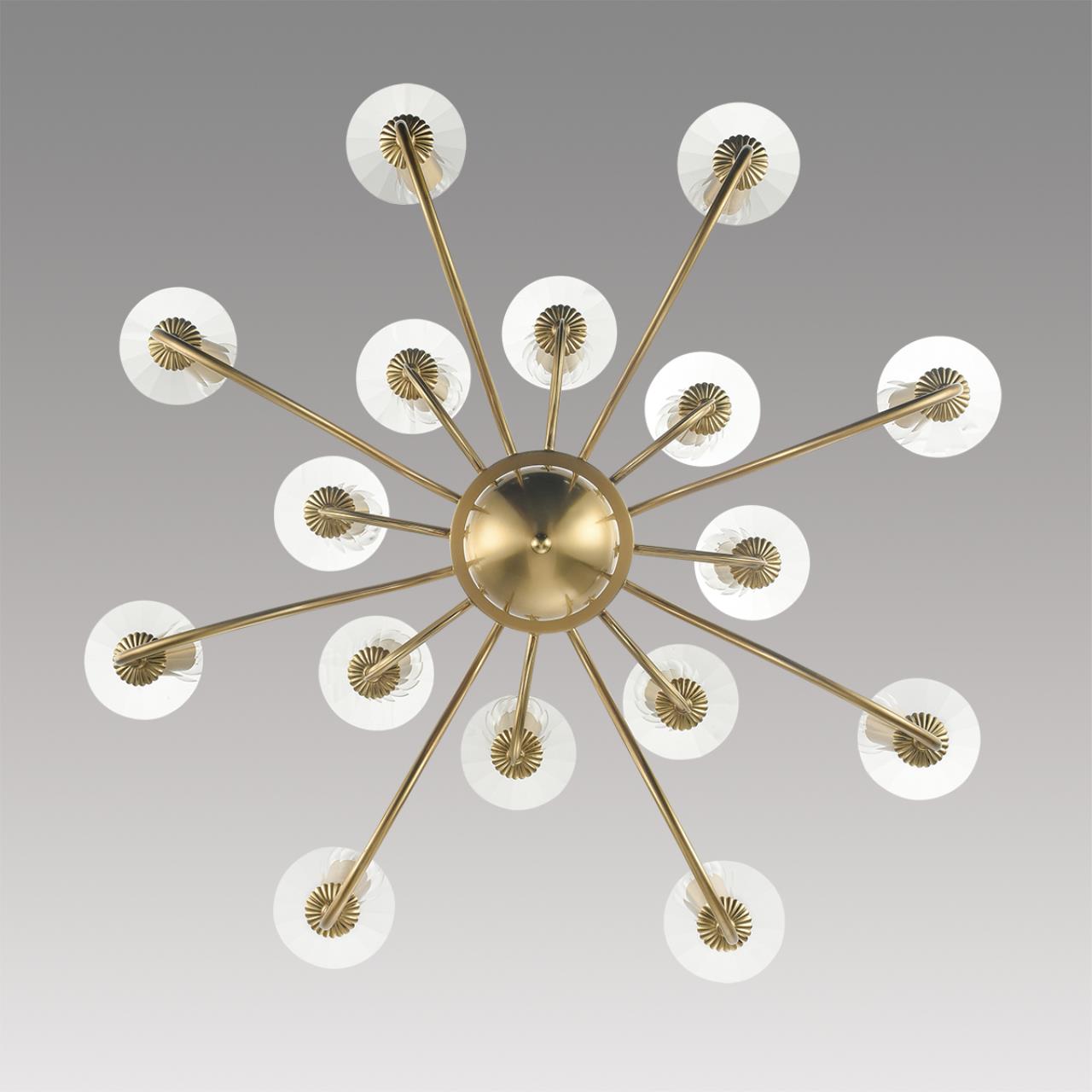 Люстра подвесная 80*95 см, 16*E14 Lumion Incanto 8033/16 медь