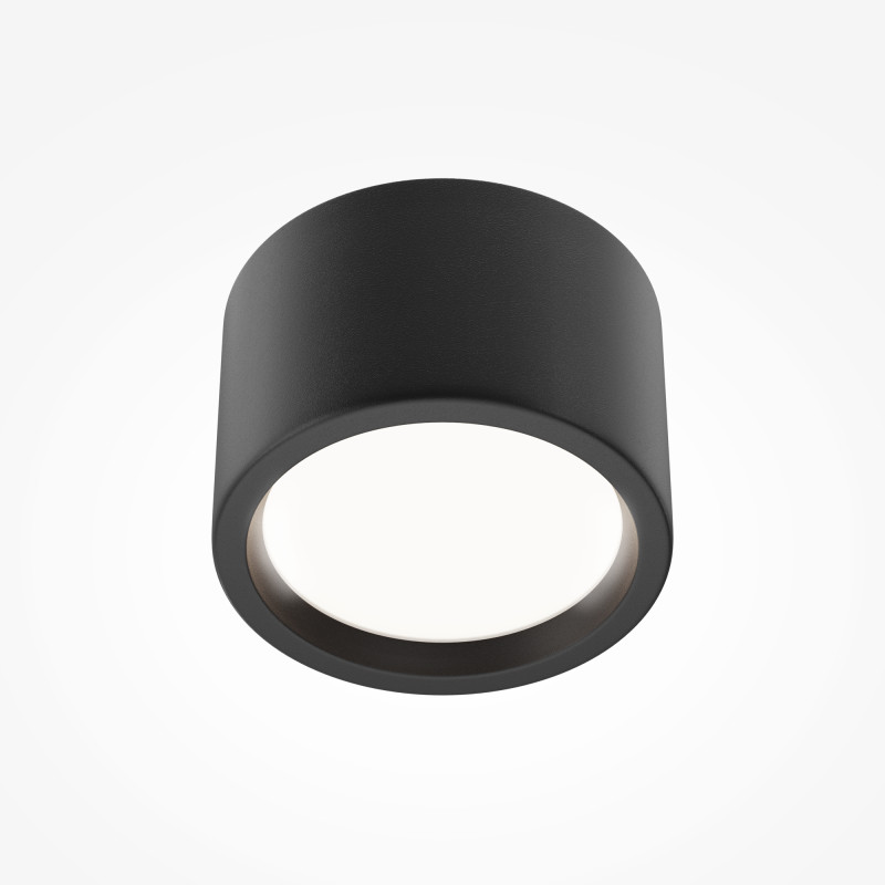 Влагозащищенный светильник 10,5*10,5*7 см, LED, 10W, 4000К, Maytoni Technical Hydra C090CL-10W4K-B черный
