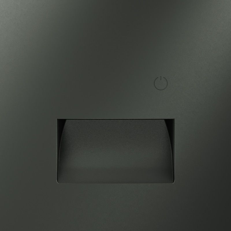 Подсветка светодиодная встраиваемая Voltum S70 с датчиком, титан пластик Soft touch VLS070706