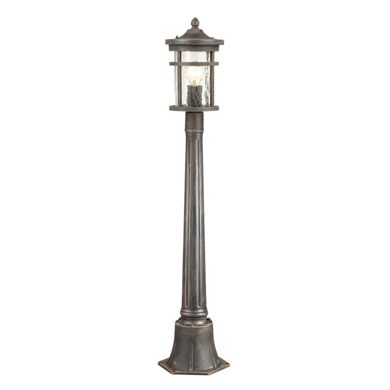 Уличный светильник 103 см Odeon Light Virta 4044/1F черный/патина