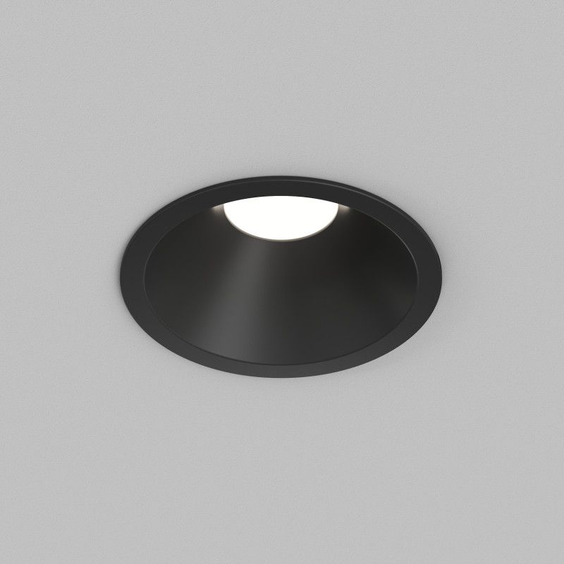 Встраиваемый светильник *8,4*7 см, *LED*975Lm, 3000-4000-6000K, Denkirs Shine Glow DK2431-BK, черный матовый