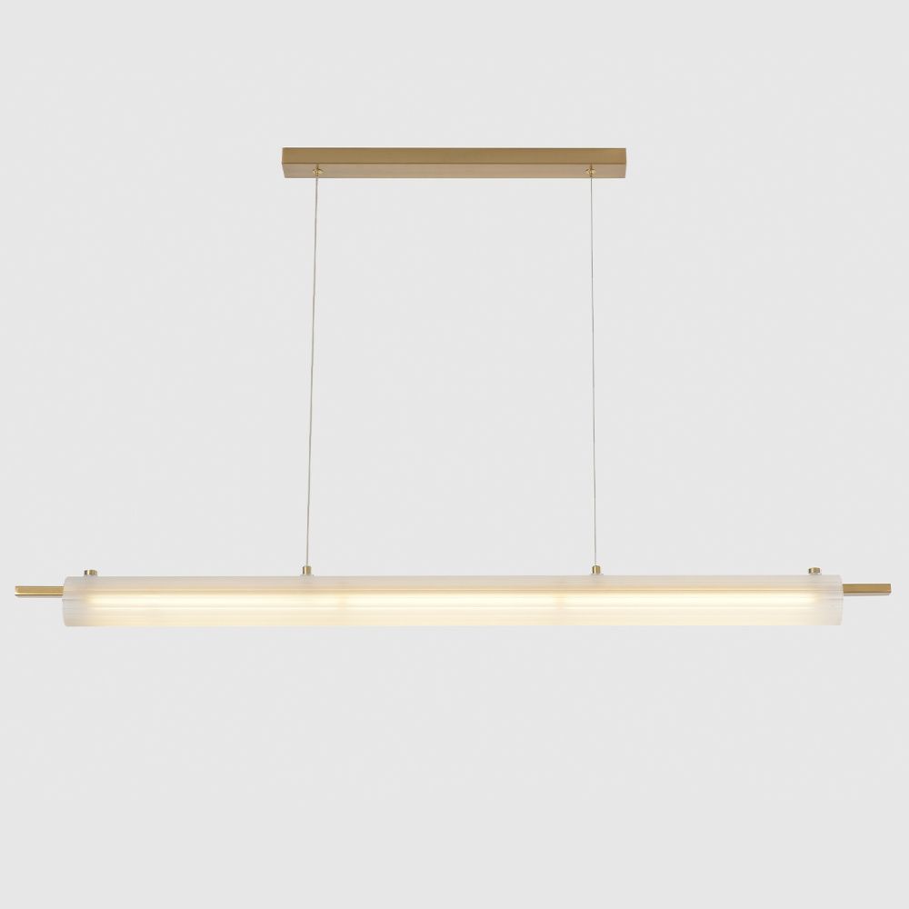 Светильник 120 см, 40W, 3000K, Crystal Lux TUNNEL SP40 LED BRASS, латунь
