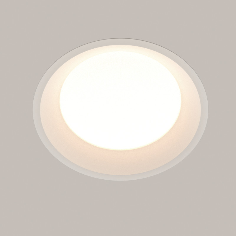 Светильник 18 см, 24W, 3000-6000K, Technical DL055-24W3-4-6K-W, белый
