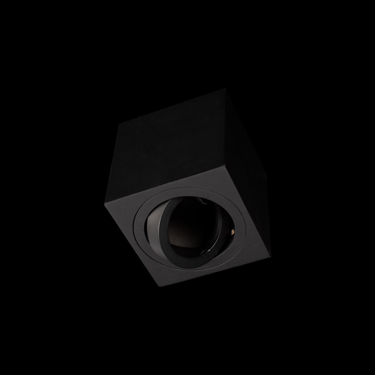 Накладной светильник 8*8*8,5 см, GU10 LOFT IT Unit 10340/A Black черный