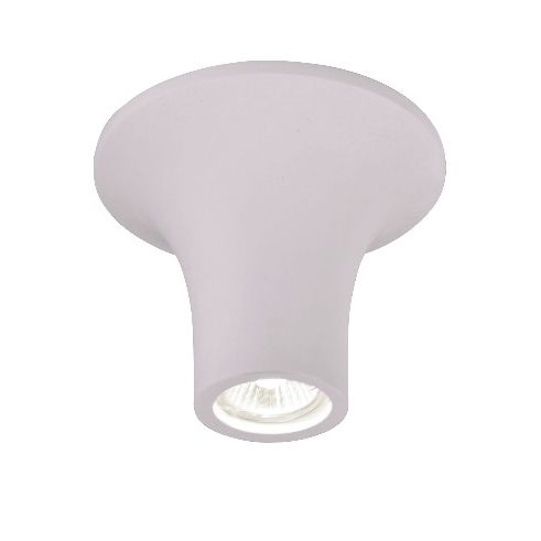 Cпот накладной гипс ArteLamp Tubo A9460PL-1WH,белый, 17*17*9 см