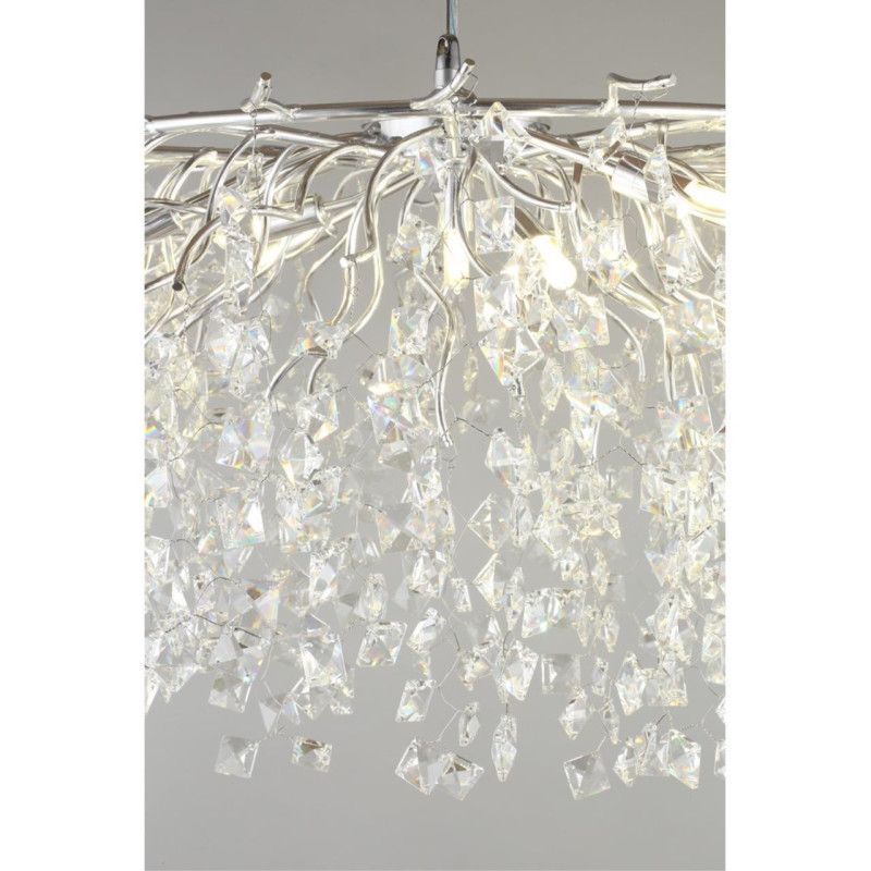 Подвесная люстра 100*60*80-170 см, 10*G9, 5W, Aployt Danusia APL.846.13.10, хром