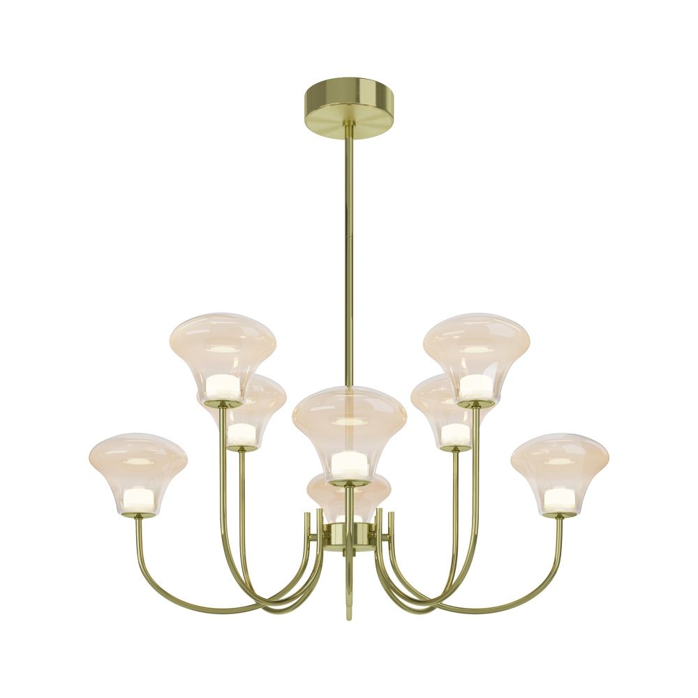 Подвесной светильник Maytoni MOD402PL-L30BS3K **50-80 см, *LED*30W, 3000K, Maytoni Dynasty MOD402PL-L30BS3K, Латунь