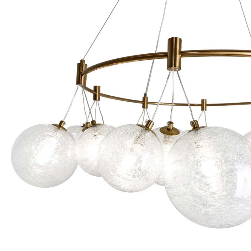 Подвесной светильник 100*180 см, 24*G9 MODESTYLE MS.6119.24 BS латунь