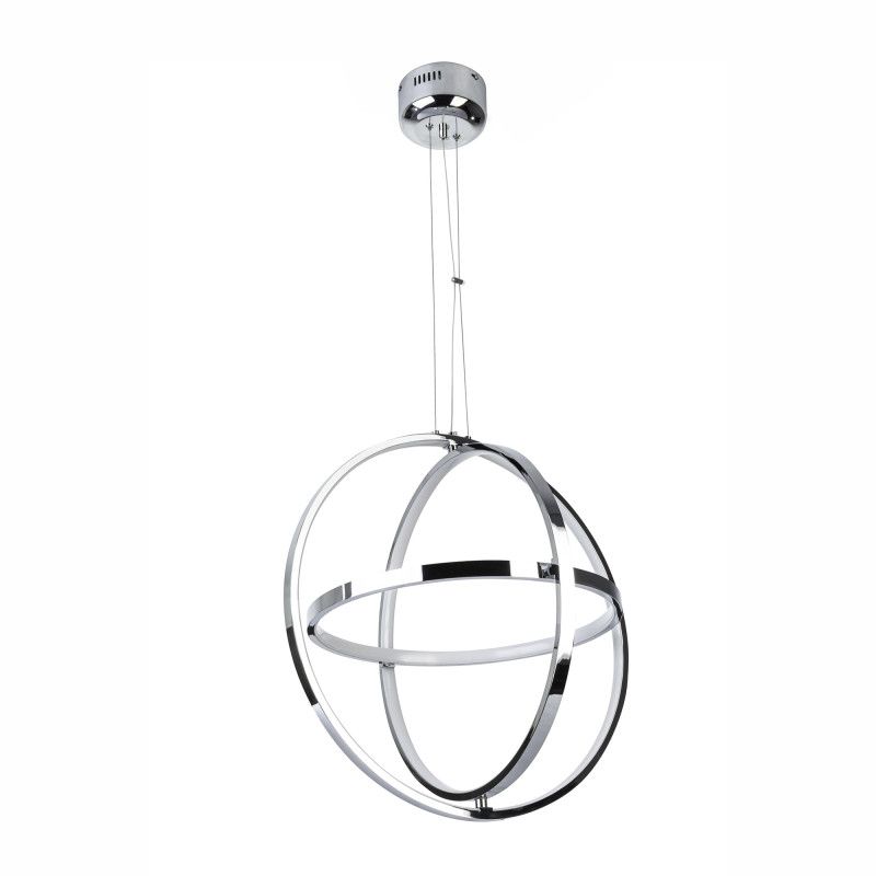 Светильник 40*40*70-120 см, *LED*60W, 4200K, LED4U L1711/400, Хром