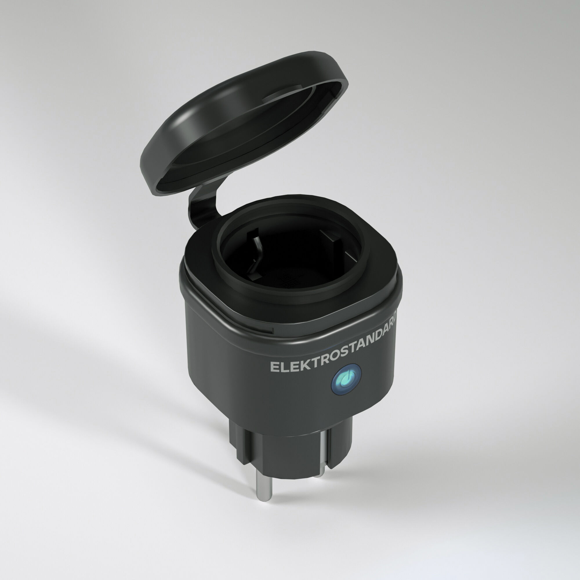 Умная розетка Elektrostandard IP44 76103/00, черный