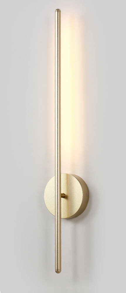 Бра 70 см, 10W, 3000K, VERDE AP L700 GOLD NEW, золото