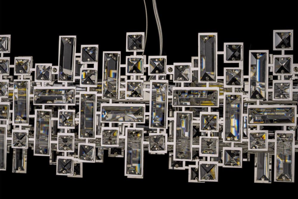 Подвесной светильник ** см, 12*E14*40W, Dio D`arte Erba Erba E 1.5.120x20.100 N, никель