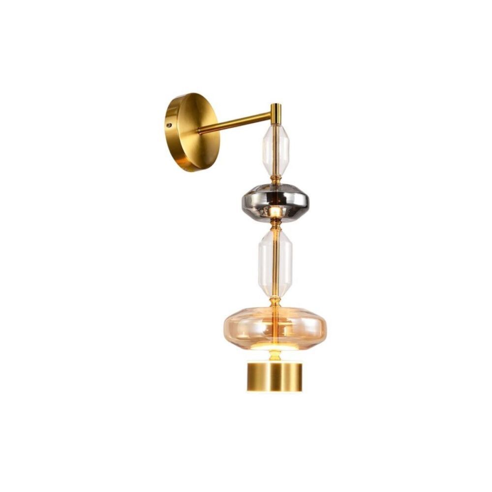Бра 50 см, 10W, 3000K, Aployt Viktoir APL.098.01.10, латунь