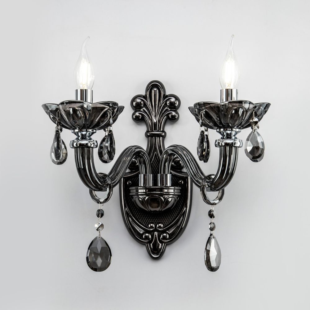 Бра 37*23* см, Е14 2x40W, , Дымчатый MODELUX premium ML.7148.02P