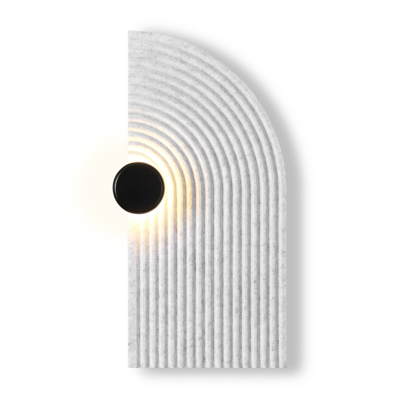 Бра 8,5*23,5*45,5 см, LED, 5W, 3000К, Freya Felt FR6189WL-L20LG2 черный