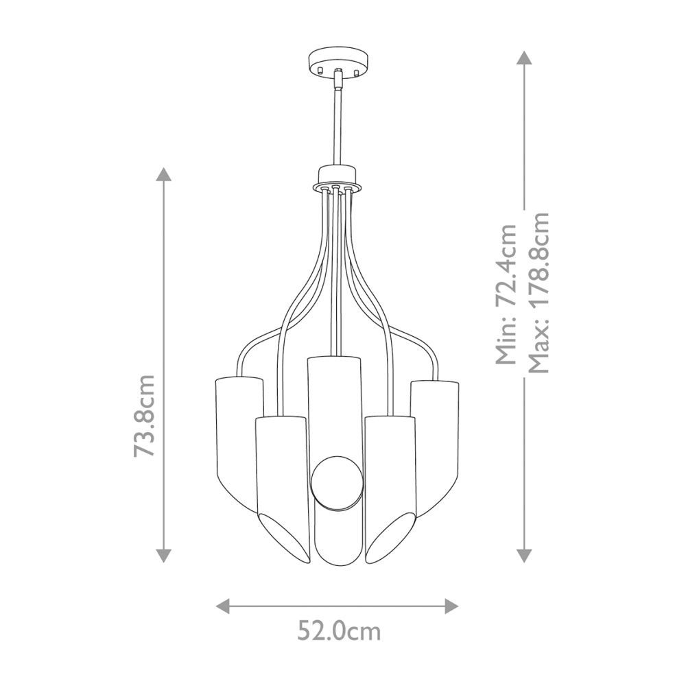 Подвесной светильник Elstead Lighting, Арт. QUINTO6-WAB