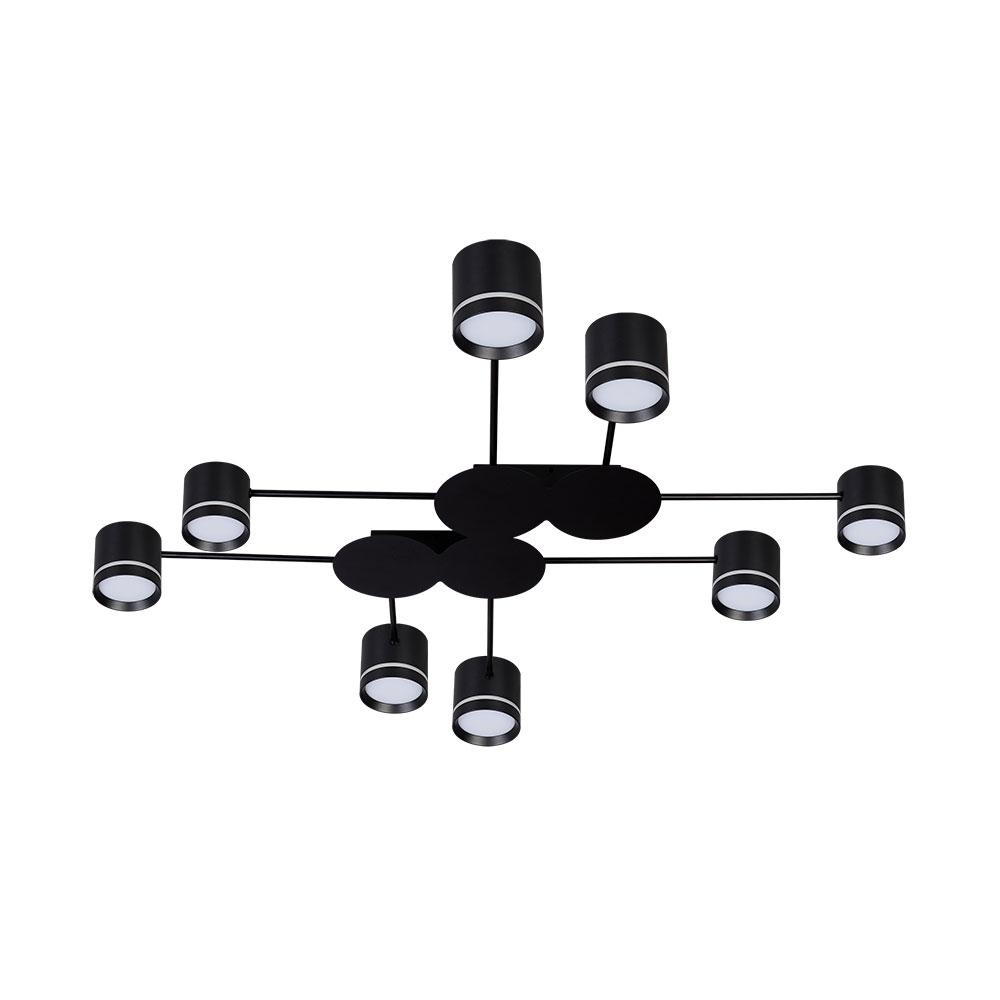 Люстра 10*106*92 см, 8*GX53, 12W, Arte Lamp Legacy A8024PL-8BK, Черный