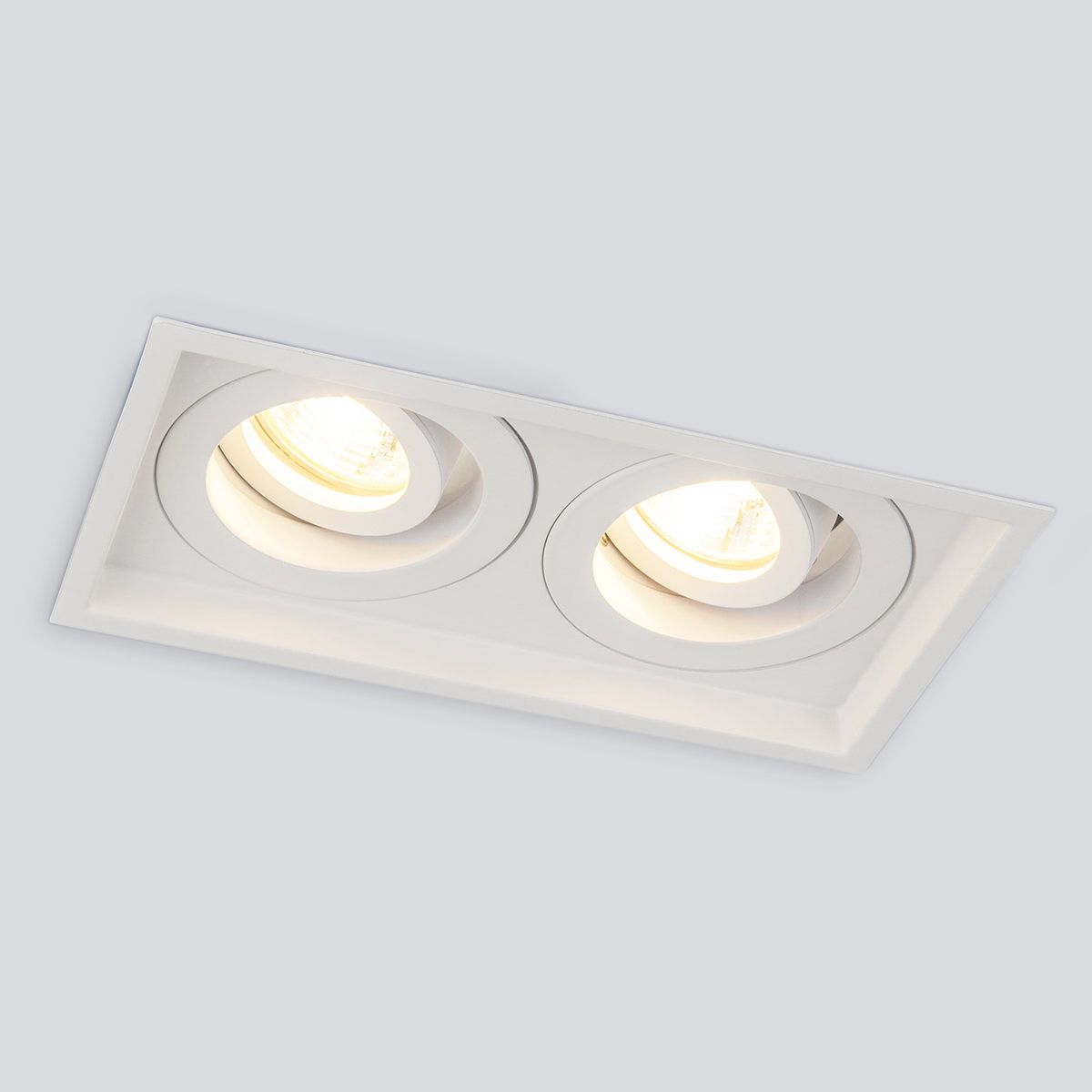 Алюминиевый точечный светильник 1071/2 MR16 WH белый Elektrostandard