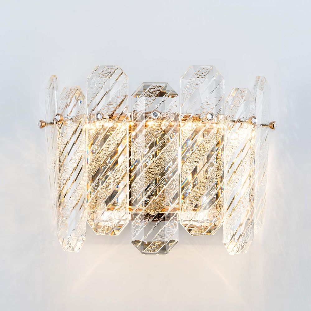 Настенный светильник 12*20*25 см, LED 7W MODELUX ML.350.250 GD золото