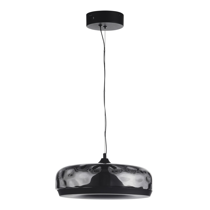 Подвесной светильник 34*200 см, LED, 42W,  3000К, ST-Luce Ripple SL6014.403.01 черный